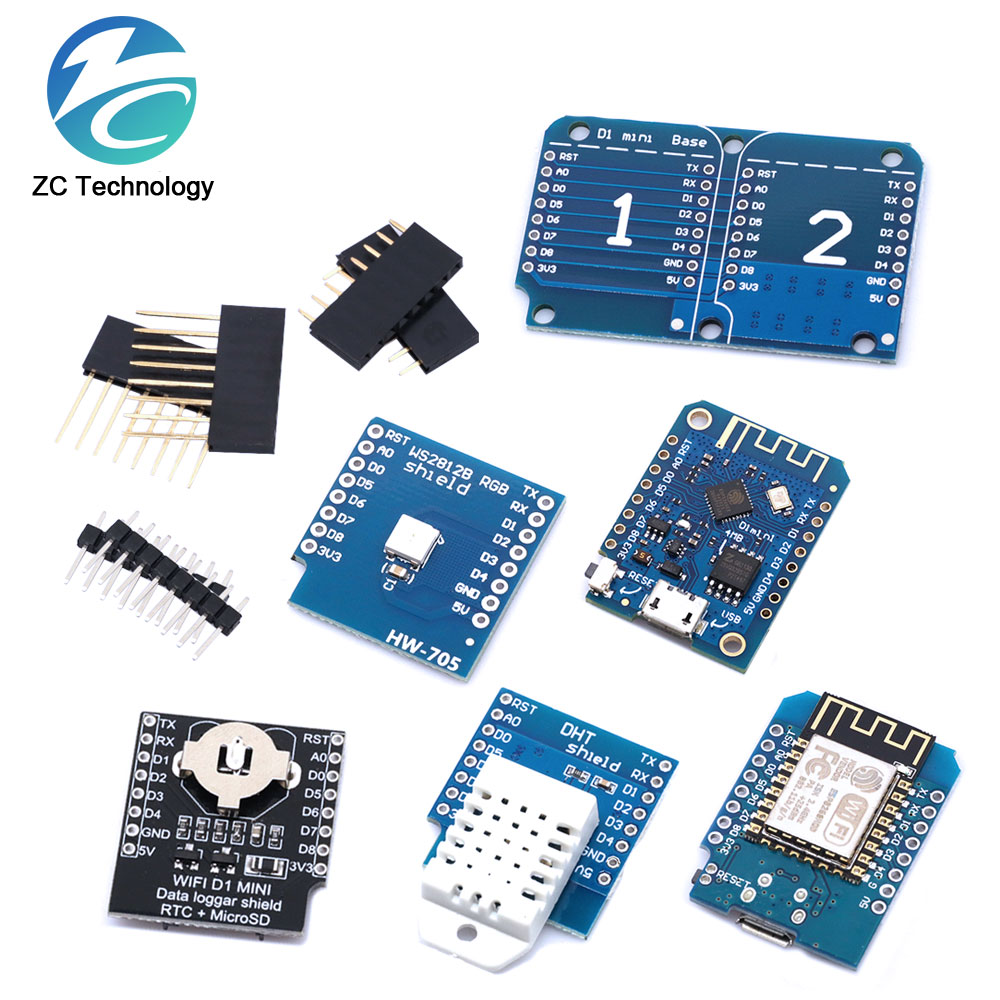 Esp8266 Nodemcu Board - D1 البسيطة ESP8266 ESP-12F CH340G V2