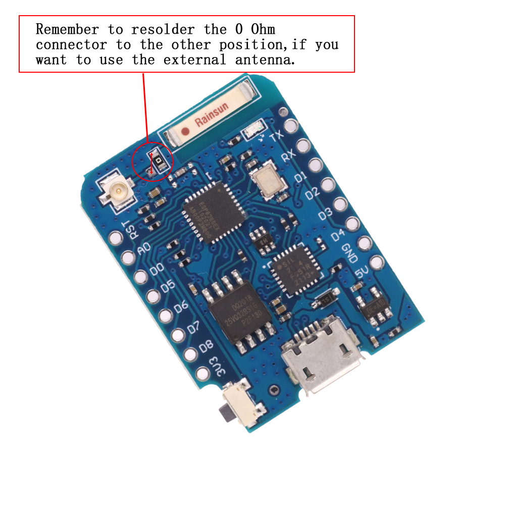WeMos-D1 لوحة تطوير صغيرة برو  - مراجعة Esp8266 Nodemcu Board وسعره