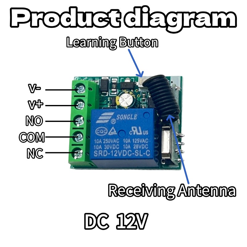 وحدة استقبال التحكم عن بعد الل - مراجعة 433Mhz Receiver Module وسعره