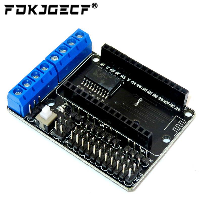 L293D ل ESP8266 ESP-12E المزدو - مراجعة Esp8266 Nodemcu Board وسعره