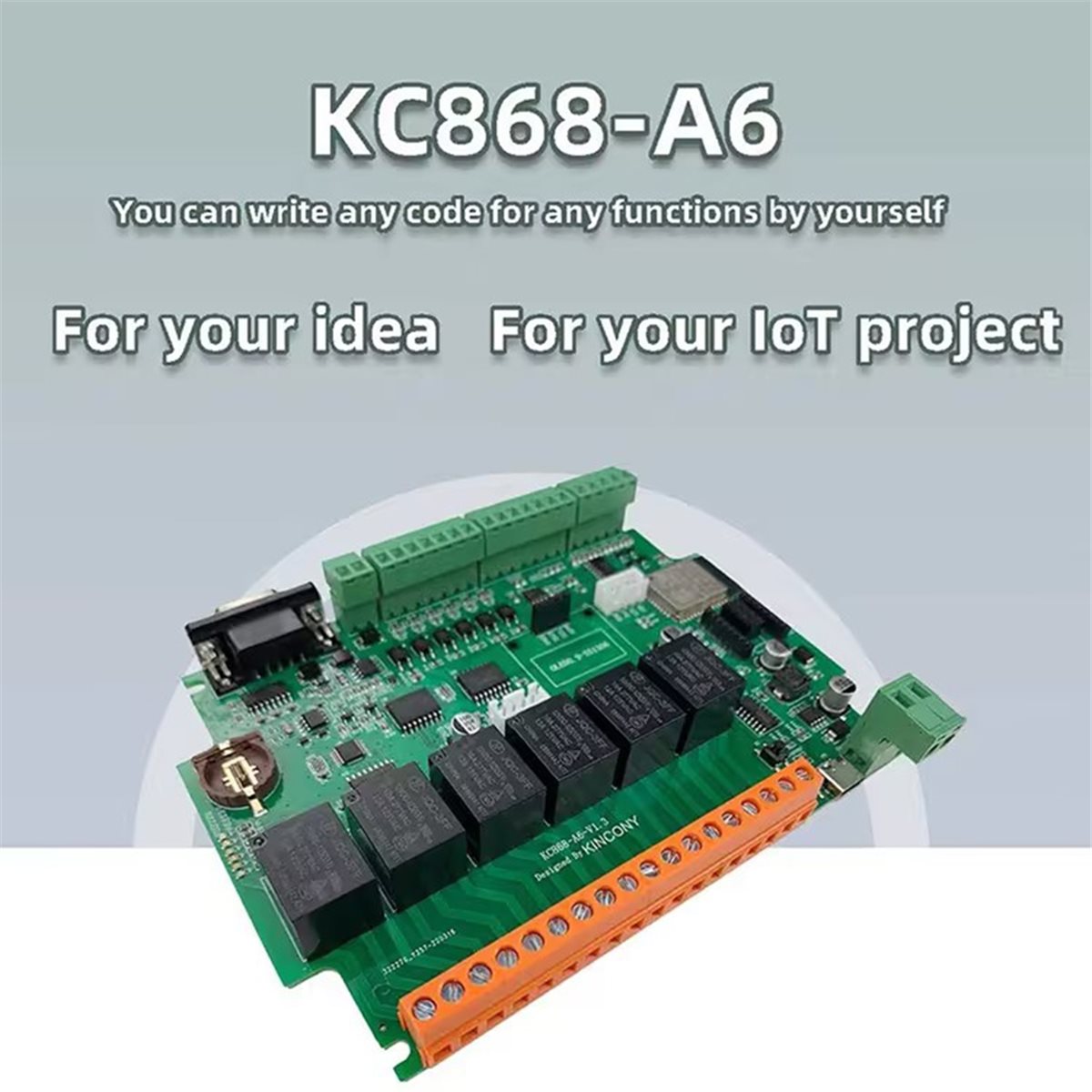 لوحة تطوير KC868-A6 MQTT Web H - مراجعة Home Automation Systems Diy وسعره