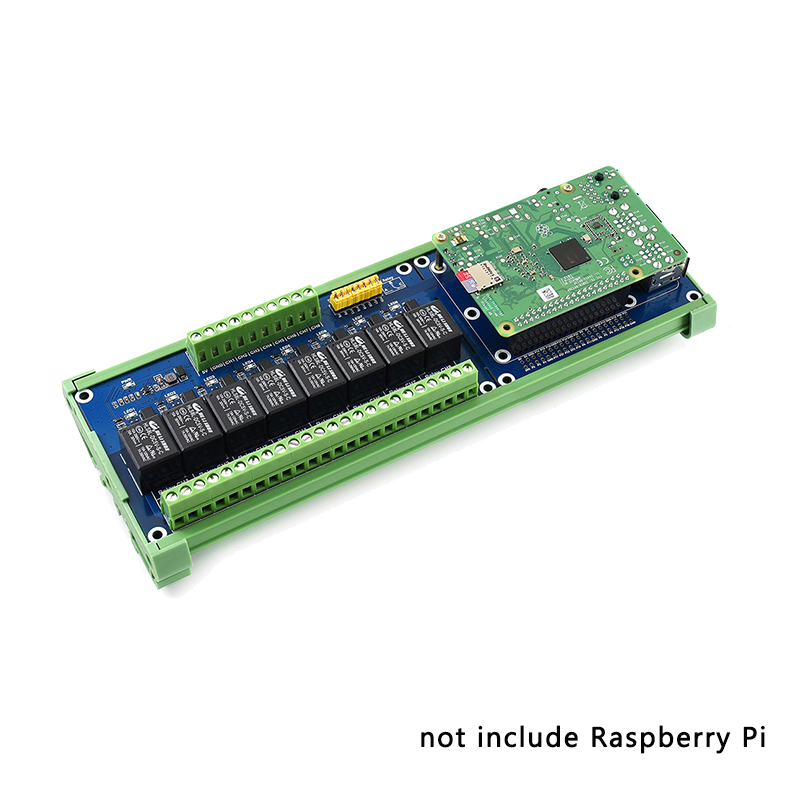 لوحة تمديد التتابع مع ضوء المؤ - مراجعة Home Automation Raspberry Pi وسعره